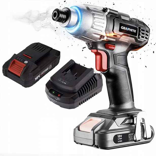 Graphite Šroubovák Akumulátor 4AH Energy+ 18V 58G012 Napájecí Zdroj Sada