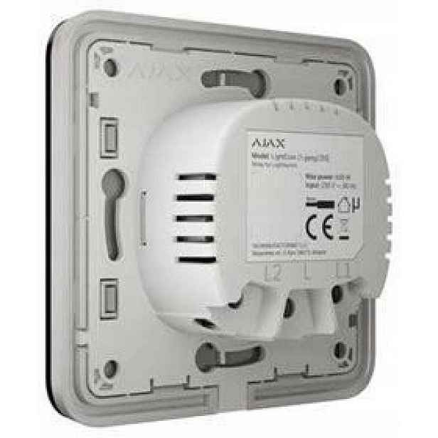 Ajax LightCore 2-gang/2-way vertical dvojité ovládání světla