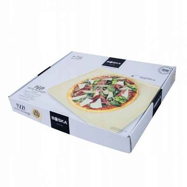Kámen na pizzu Boska deluxe na stojanu 40x32 cm
