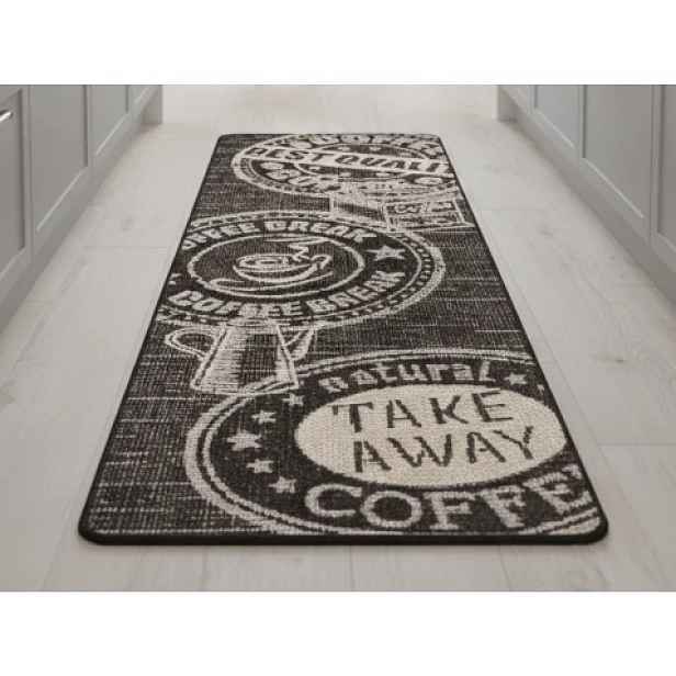 Koberec Flex 67x200 cm, coffee break