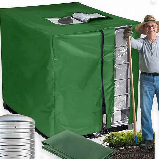 Obal Na Nádrž 1000 L Mauser Ibc Kryt Uv Plachta Proti Řasám