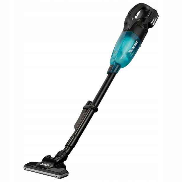 Akumulátorový tyčový vysavač bezsáčkový 18 V, černý, Makita [DCL283FZB]