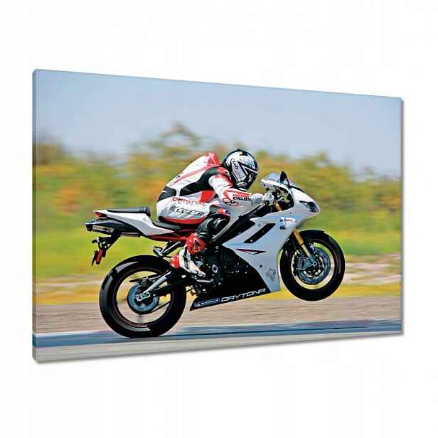 Obrazy 100x70 Závodní motocykl Motor