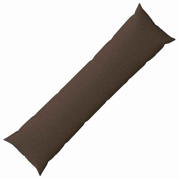 vidaXL Polštář s polštářem HEERLEN Taupe 40 x 145 cm Textil