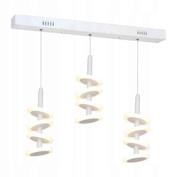 Závěsná lampa Milagro Pablo ML231 Led 48W 3360lm 4000K bílá nastavitelná 72c