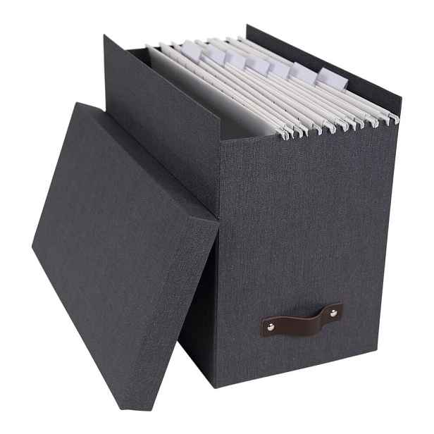Kartonový organizér na dokumenty Johan – Bigso Box of Sweden