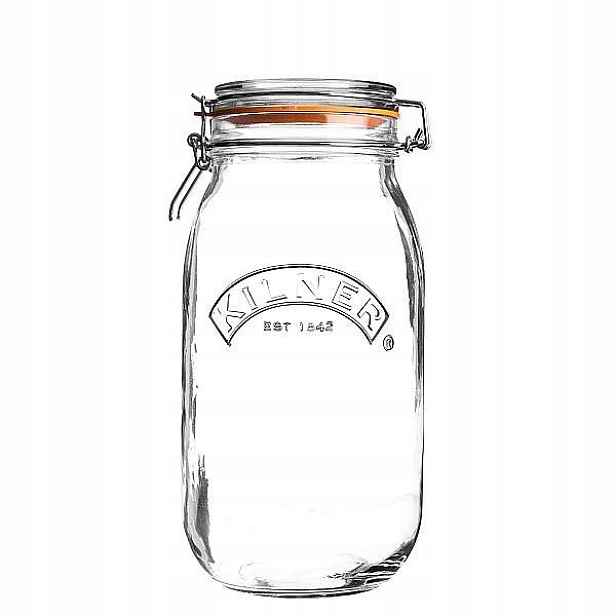 Kilner Round Jar sklenice s klipem 3 l
