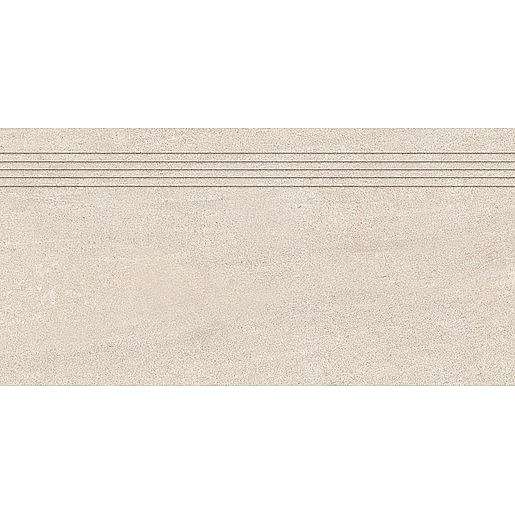 Schodovka Rako Quarzit béžová 30x60 cm mat DCPSE735.1