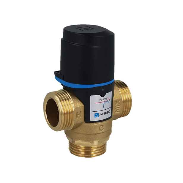 Termostatický směšovací ventil Atm 563, Dn 20, 35 ÷ 60°C, Kvs 2,5, Gz 1"