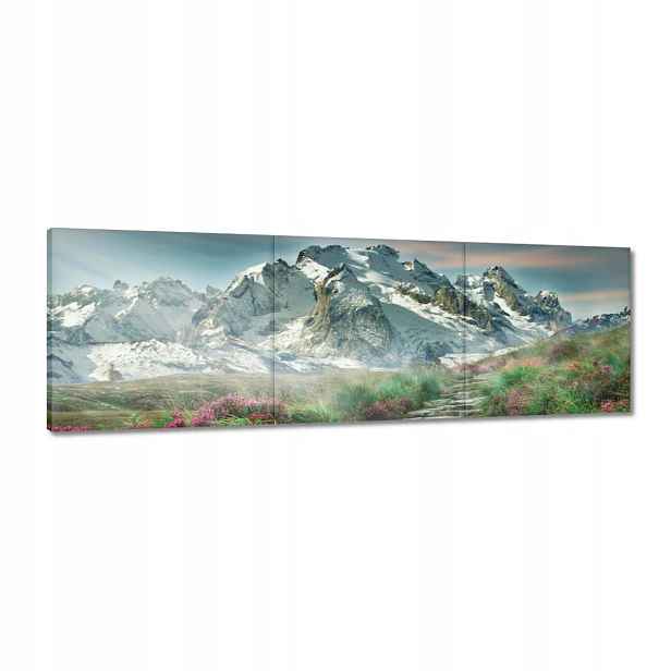Obrazy 120x40 Horský pohled