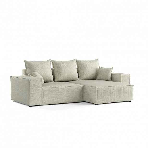 AltaBeds ROHOVÁ SEDAČKA SENSO, textil, Béžová