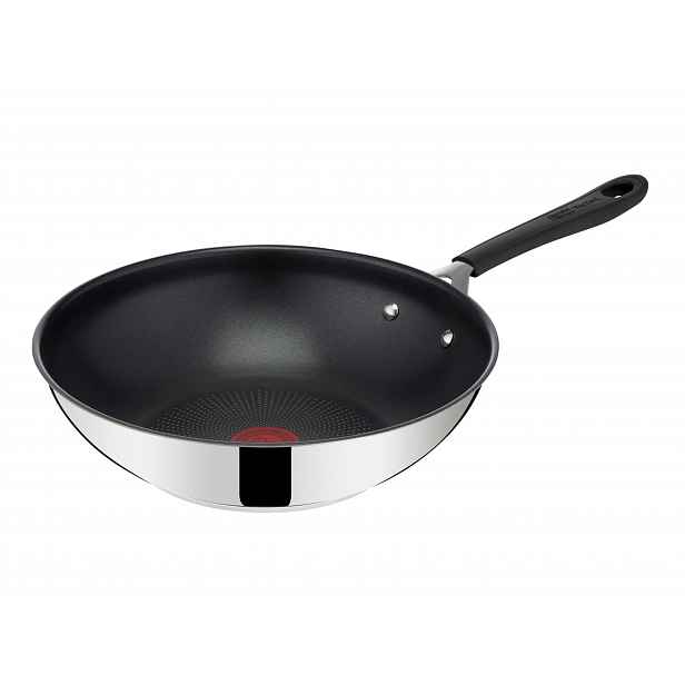 Jamie Oliver BY Tefal Nerezová pánev wok Quick & Easy E3031934, Ø 28 cm