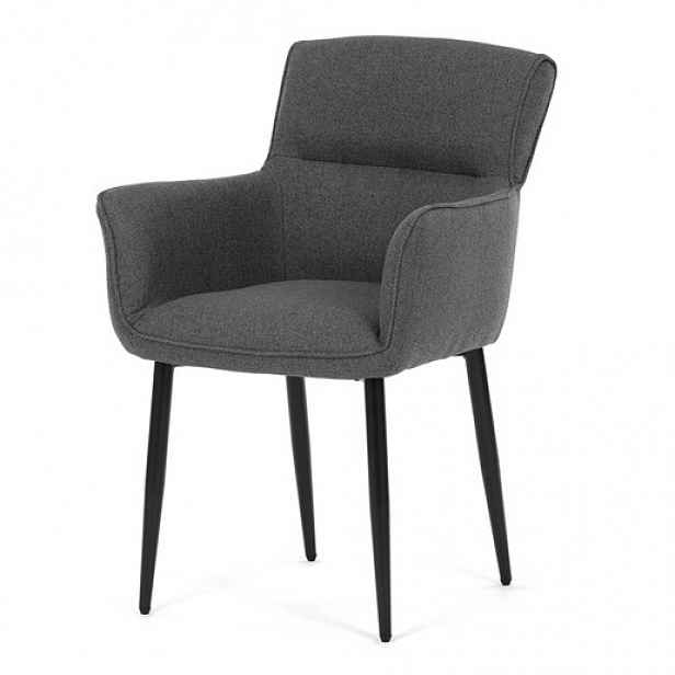 Jídelní židle Autronic šedá látka DCH-J2159 GREY2
