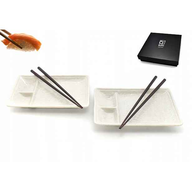 Sada na sushi pro 2 osoby Shiroi sara Box