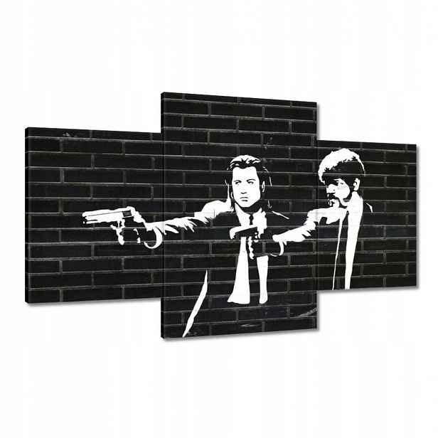 Obrazy 100x60 Pulp Fiction Graffitti
