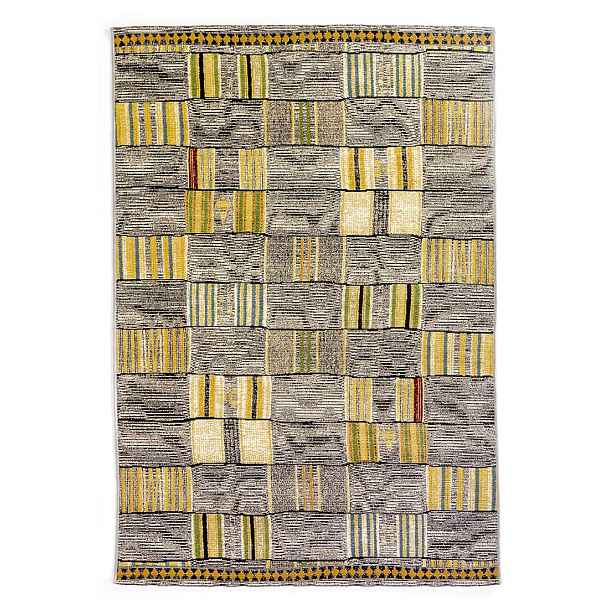 Kusový koberec Zoya 820 E – na ven i na doma, 120x180, žlutá, chodba / předsíň, Oriental Weavers