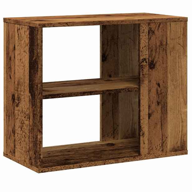 vidaXL Odkládací skříňka old wood 60 x 30 x 50 cm kompozitní dřevo