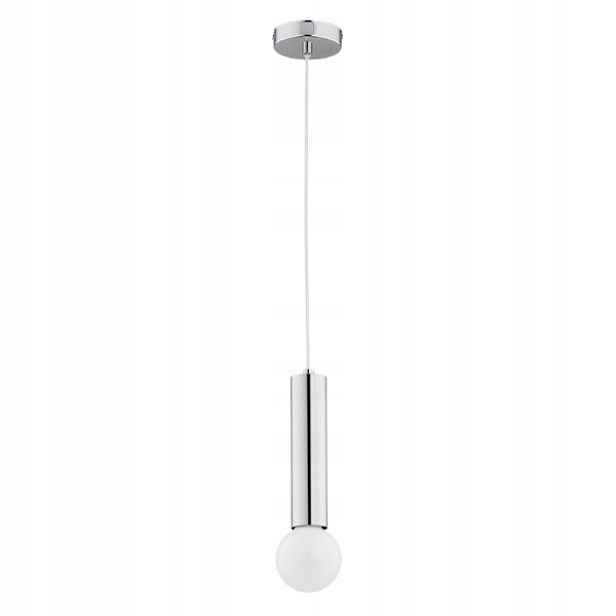 Závěsná lampa Alfa Jazz 1xE27 15W Chrom Industriální stropní