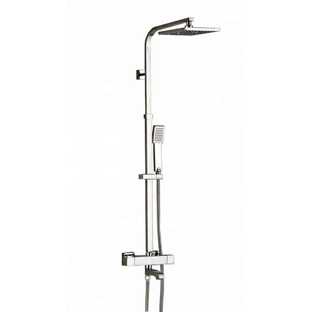 Sprchový Set Dešťová Sprcha Termostat Chrom