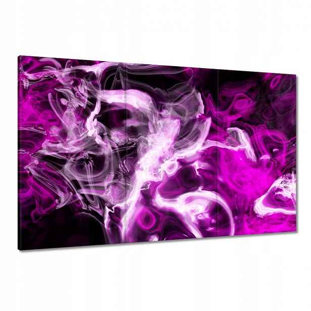 Obrazy 120x80 Fialové plameny