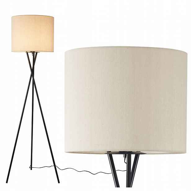 Dekorativní podlahová lampa E27 Béžová Tekla Sanico Goldlux