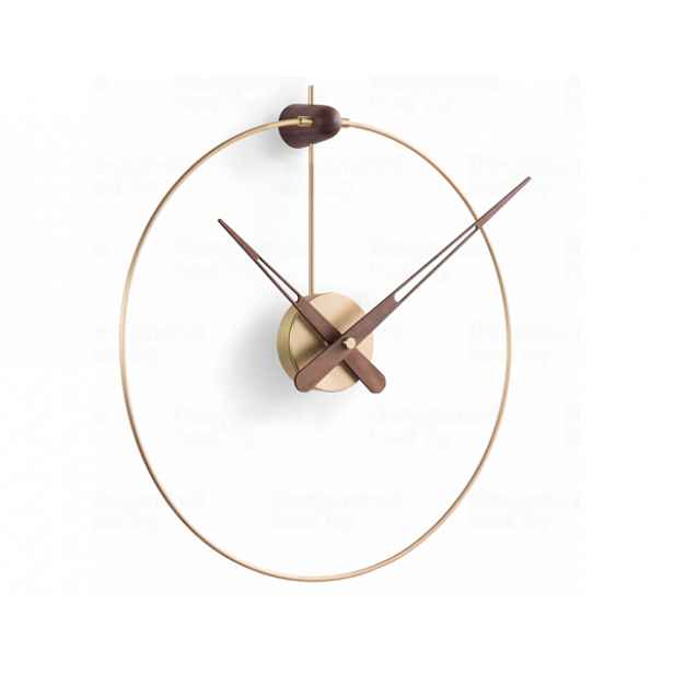 Designové nástěnné hodiny Nomon Anda small gold 50cm