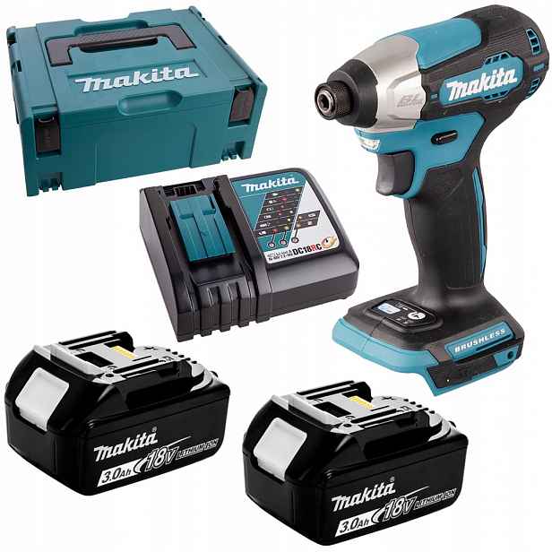 Příklepový šroubovák 18V Bl Lxt 140Nm 2x3Ah Makita="157RFJ MAKPAC2