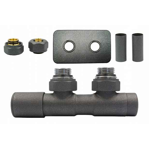 Ventil reg 50 mm Twins grafit levý PexAiO r.pros