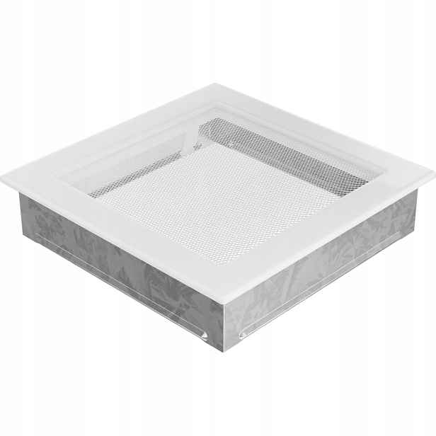 Ventilační mřížka 22x22 bílá