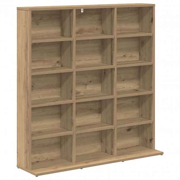 vidaXL CD skříň Dub artisan 96 x 23,5 x 97,5 cm Kompozitní dřevo