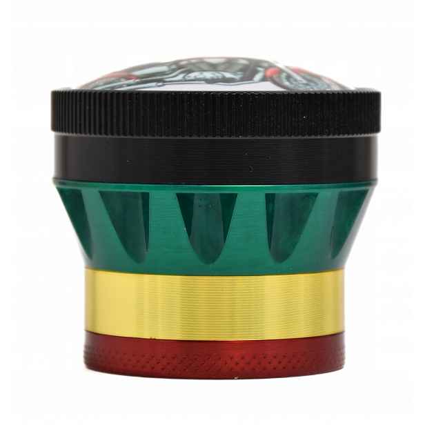 Mlýnek Grinder Kovový Velký Marihuana Thc Cbd