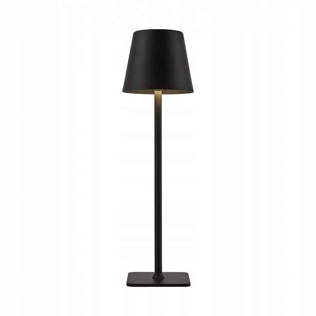 Atlis TB-2821-BK Moderní stojací Led lampa bezdrátová, dobíjecí