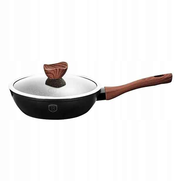 Berlingerhaus Ebony Line Rosewood Pánev hluboká s poklicí, 24 cm