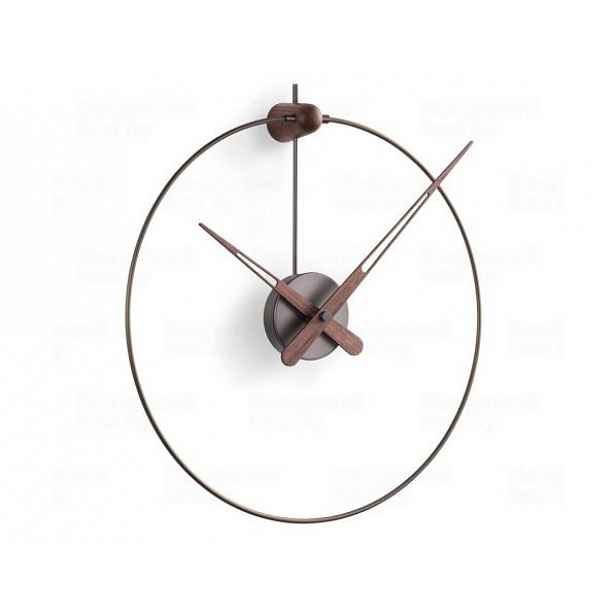 Designové nástěnné hodiny Nomon Anda small graphite 50cm