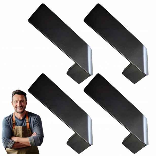 Nábytková Úchytka do skříňky Zásuvky Miwa Levý 100 mm Černý mat 4ks