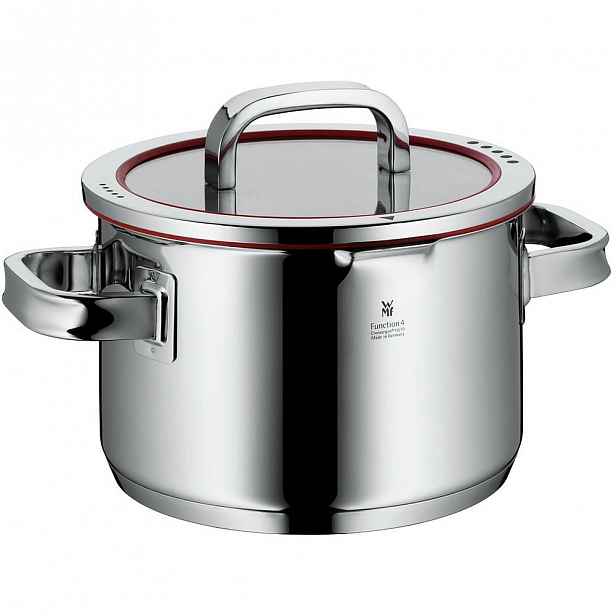 Vysoký nerezový hrnec s pokličkou WMF Cromargan® Function 4 II, ⌀ 20 cm