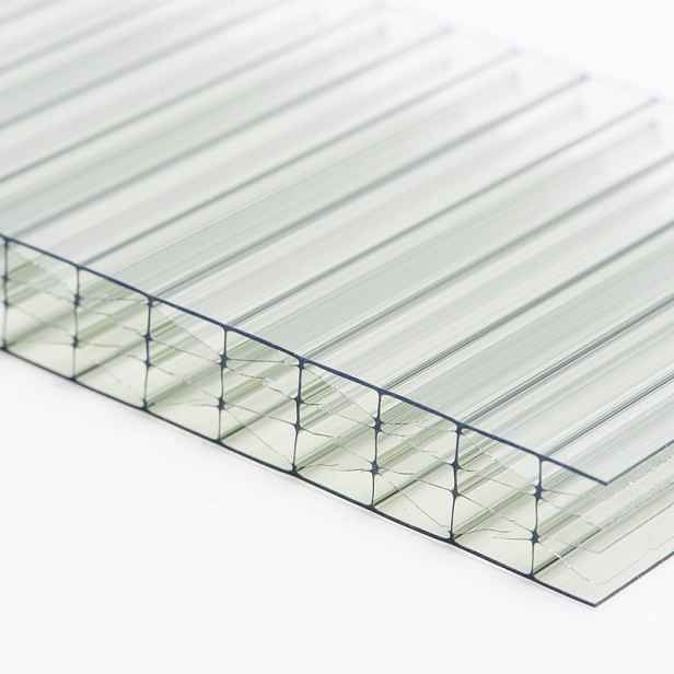 Deska polykarbonátová dutinková MULTICLEAR 16 STRONG 6 WALL SC 2UV green 2100×7000 mm