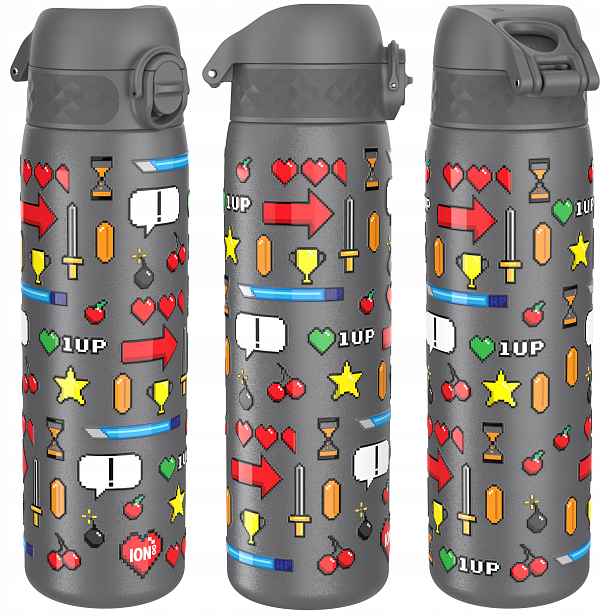 Termoska Láhev Na Pití Termická Škola Chlapec Dítě Gamer Hry ION8 0,5 L 500 ml