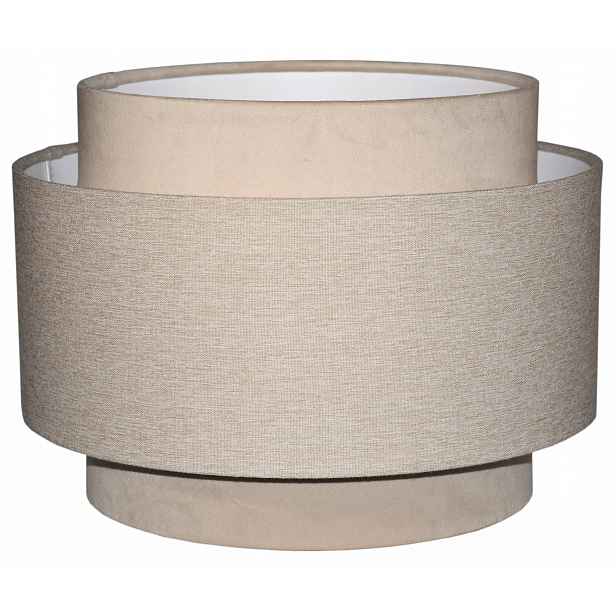 Stínidlo pro stojací stropní lampu 45/30 cm E27 Béžové Avola