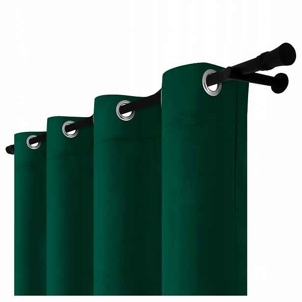 Velurové záclony 140 x 250 cm na průchodkách – Dekorativní – Primo Voppi
