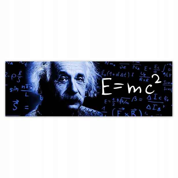 Plakáty 200x66 Einstein Classic Blue