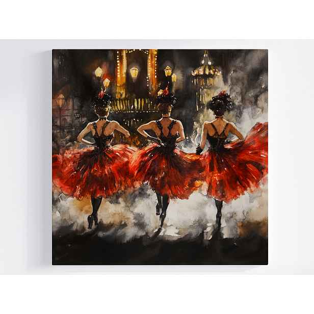 Obraz Na Plátně Canvas Kabaret Hudba Tanec Tanečnice Umělkyně 50x50