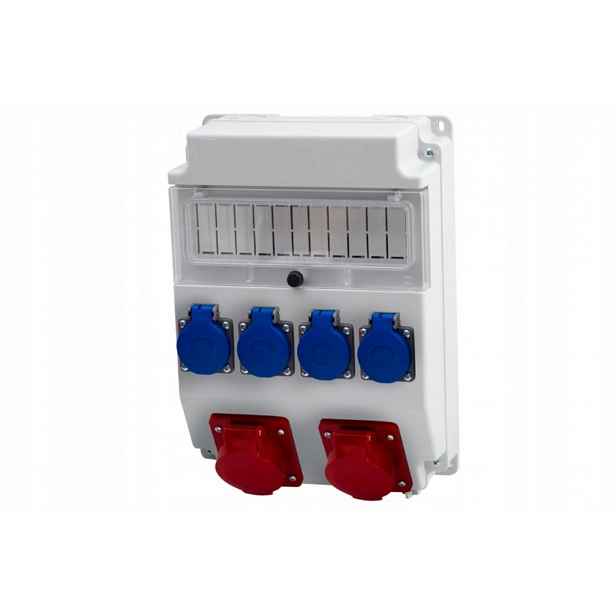 Rozvaděč Caja 2x32A 5p, 4x230V 11M IP44