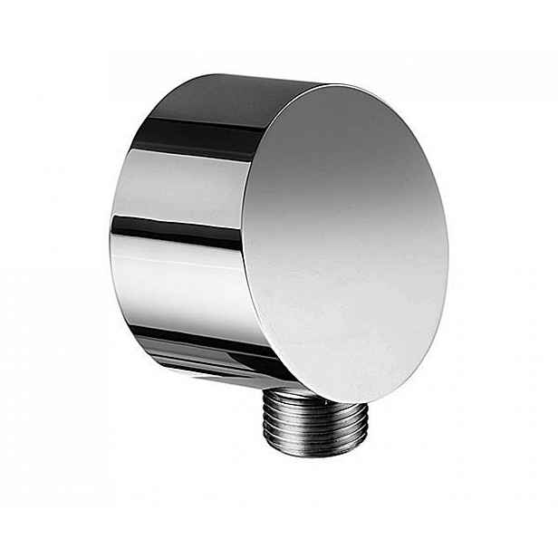 Schell Puris - Designové připojovací koleno na stěnu, chrom 064690699