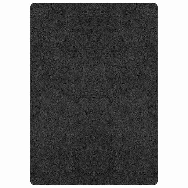vidaXL Protiskluzový Shaggy koberec Tmavě šedá 240 x 340 cm PP