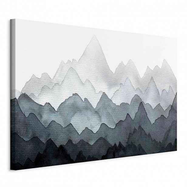 artgeist MALBA NA PLÁTNĚ, Landschaft und Natur, abstraktní, struktury, 90/60/1,2 cm