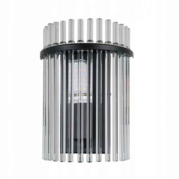 Nástěnná lampa Svítidlo Merto Černá Sklo E14 40W Moderní Italux