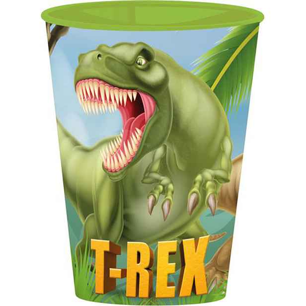 STOR Plastový kelímek dinosaurus 260ml
