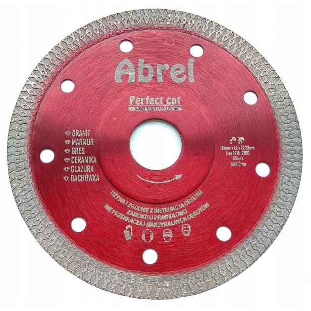 Diamantový kotouč Abrel 05R00000125 125x22,2 mm