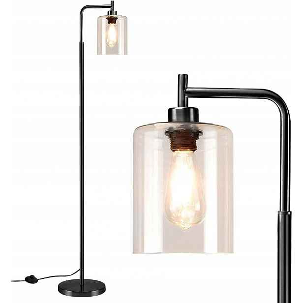 Minimalistická podlahová lampa 60W E27